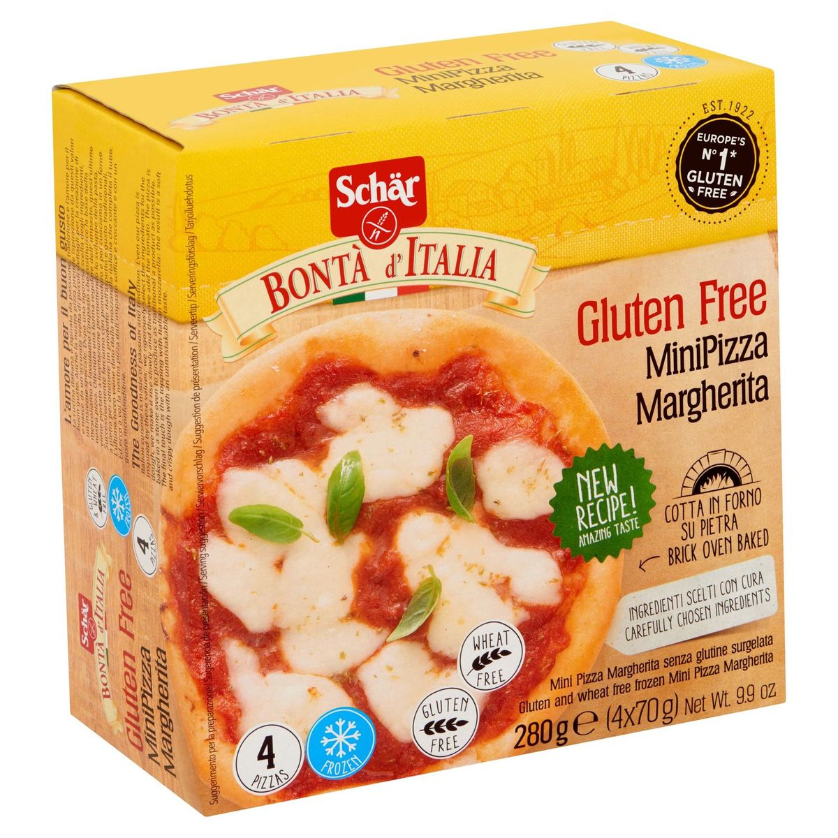 Schär Mini pizza margherita sans gluten 280g